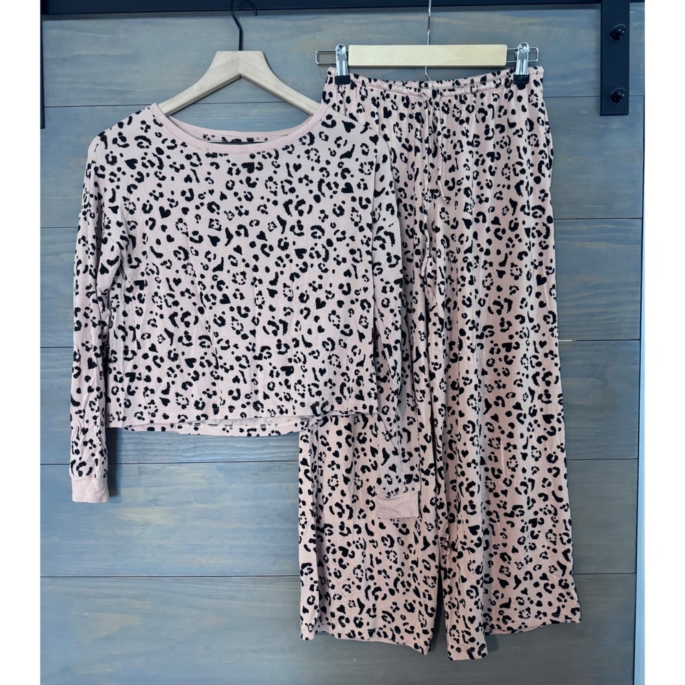 Heavenly by Victoria's Secret Leopard pajama set Modal Size XS